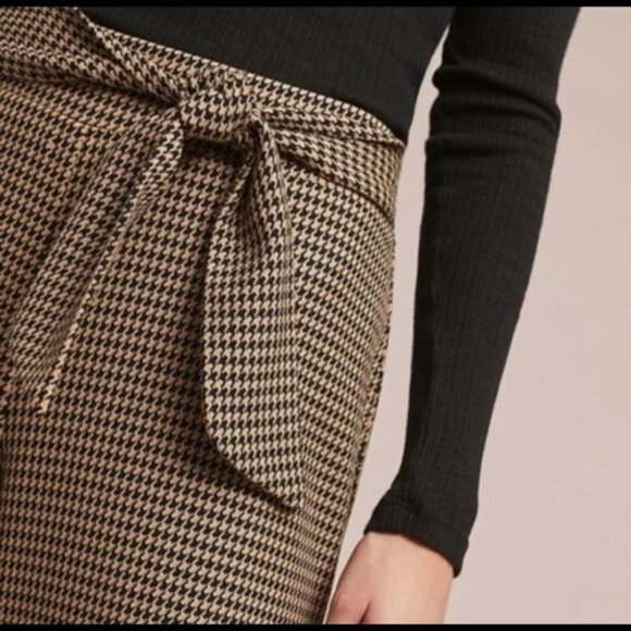 Anthropologie Cartonnier houndstooth tie pants - Picture 3 of 7
